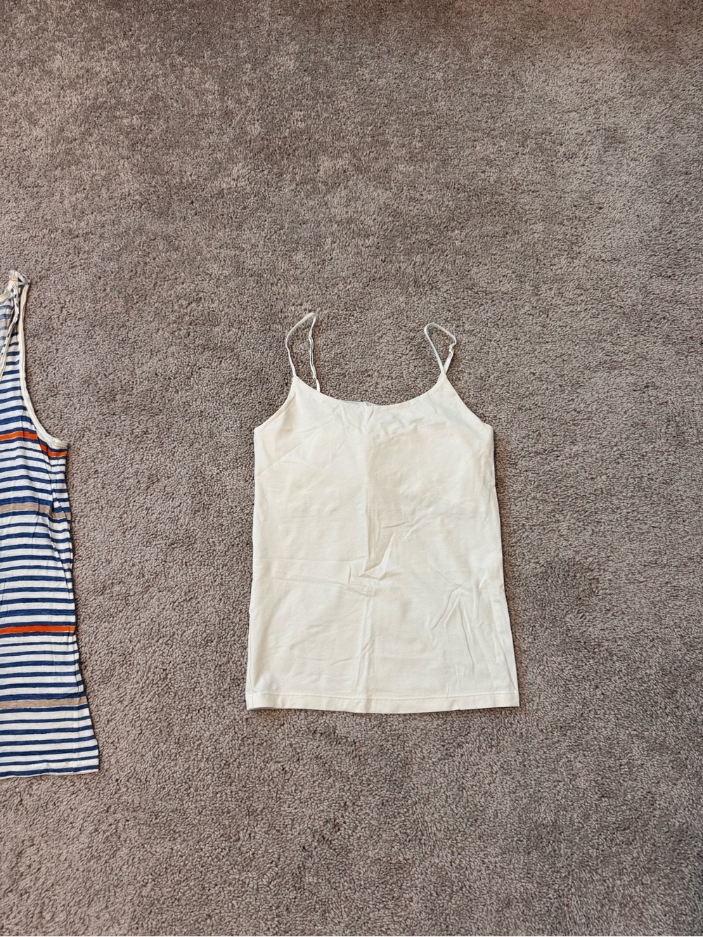 Banana Republic Cream Spaghetti Strap Camisole